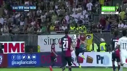 Cagliari 2-2 AS Roma Highlights Full Match ALL GOALS Aug 28, 2016