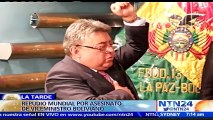 Dolor y consternación durante sepelio del viceministro boliviano Rodolfo Illanes: Familiares claman por justicia
