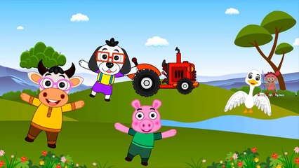 Old MacDonald Had a Farm - Animal Sounds Song - Nursery Rhymes & Baby Songs for Children