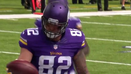 Teddy Bridgewater hits Kyle Rudolph for 27-yard TD