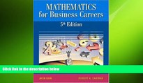 EBOOK ONLINE  Mathematics for Business Careers: 5th (Fifth) Edition  BOOK ONLINE