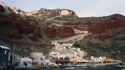 Dimitris Taverna at Ammoudi Port - Santorini, Greece