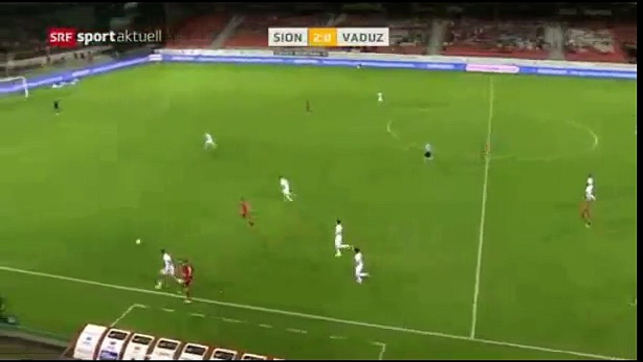 Sion 2:1 FC Vaduz (Swiss Super League 6. Runde 2016/2017 27.August 2016)
