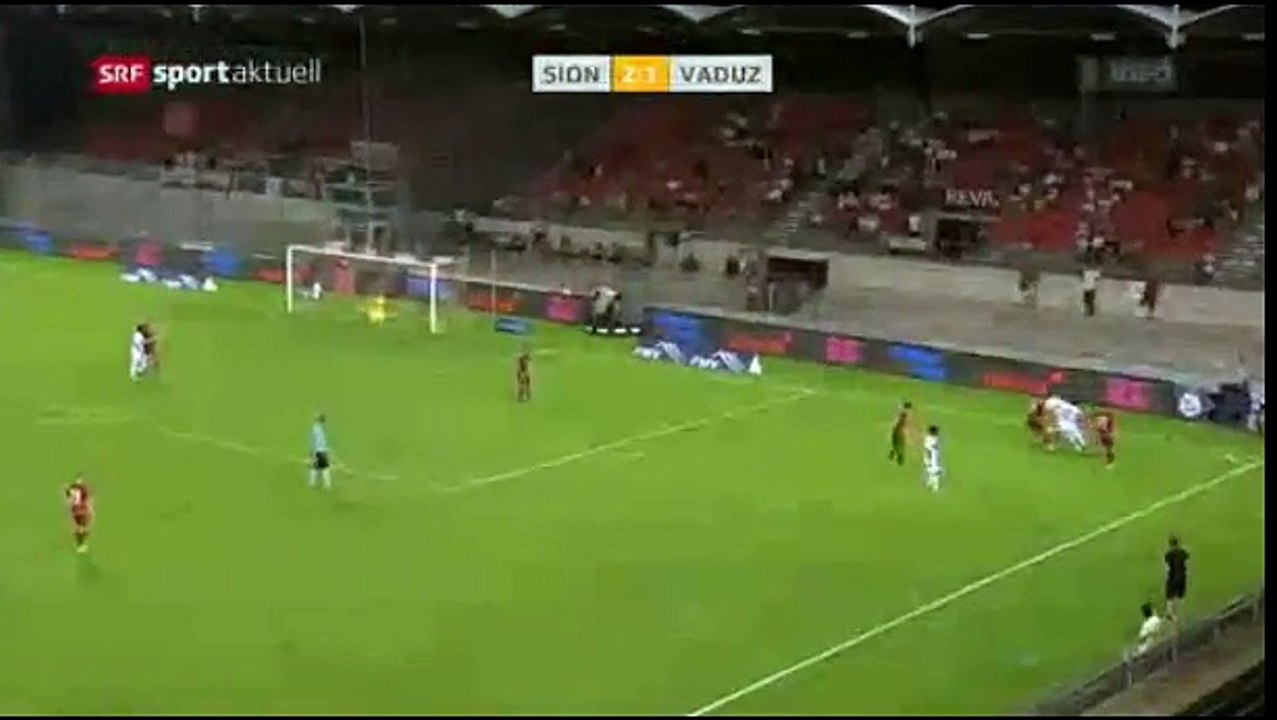 Sion 3:1 FC Vaduz (Swiss Super League 6. Runde 2016/2017 27.August 2016)