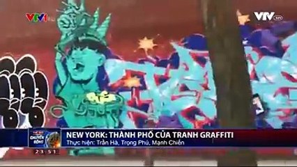 Khi nhắc đến New York, Mỹ là người ta nhắc đến một thành phố hiện đại với nhiều địa điểm nổi tiếng, nhưng còn một thứ nữa cũng thu hút du lịch không kém đó chính là những bức tranh Graffiti rực rỡ.