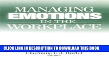 [PDF] Managing Emotions in the Workplace Popular Colection