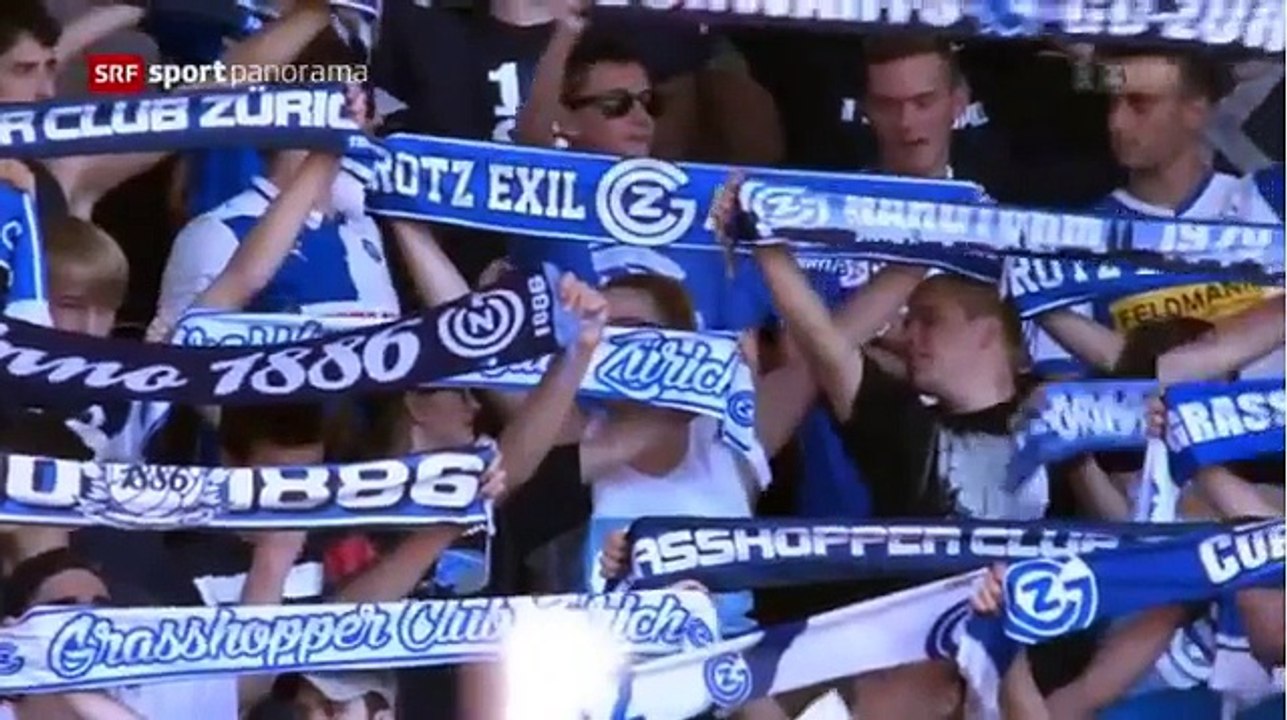 Grasshoppers 4:1 Young Boys Bern (Swiss Super League 6. Runde 2016/2017 28.August 2016)