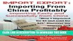 [PDF] Import Export: Importing From China  Easily and Successfully Full Online