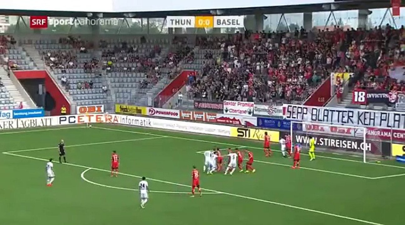 Thun 0:1 FC Basel (Swiss Super League 6. Runde 2016/2017 28.August 2016)