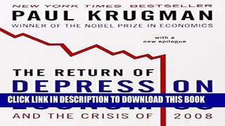 [PDF] The Return of Depression Economics and the Crisis of 2008 Popular Colection