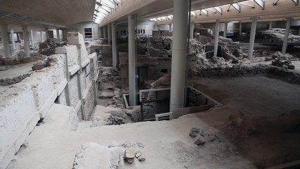 Ancient Akrotiri - Santorini, Greece