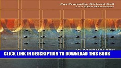 [PDF] A Manual for Repertory Grid Technique Popular Collection