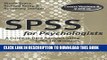 [PDF] SPSS for Psychologists: A Guide to Data Analysis Using Spss for Windows Full Collection