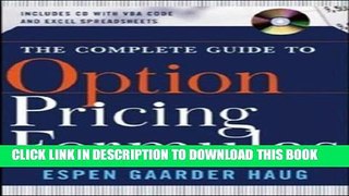 [PDF] The Complete Guide to Option Pricing Formulas Full Online