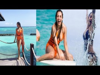Salman’s Bhabhi Malaika Arora EXPOSED Her Bikini Body