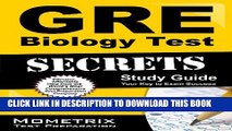 New Book GRE Biology Test Secrets Study Guide: GRE Subject Exam Review for the Graduate Record