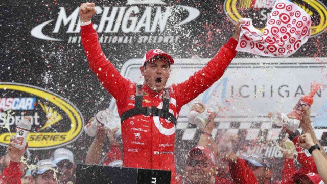 Kyle Larson Gets First Sprint Cup Win