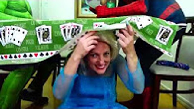 Spiderman vs Frozen Elsa vs Hulk - Superheroes FART PRANK - Fun Superhero Movie in Real Life IRL