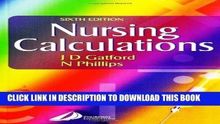 [Download] Nursing Calculations Hardcover Free