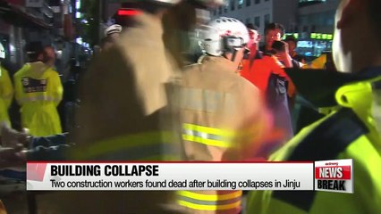 Two construction workers found dead after building collapses in Jinju