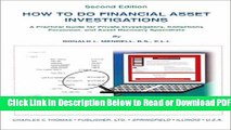 [Download] How to Do Financial Asset Investigations: A Practical Guide for Private Investigators,