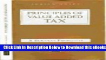 [Reads] Principles of Value Added Tax - A European Perspective Online Ebook