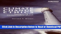 [PDF] Climate Change Ethics: Navigating the Perfect Moral Storm Free Online