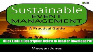 [Download] Sustainable Event Management: A Practical Guide Free New