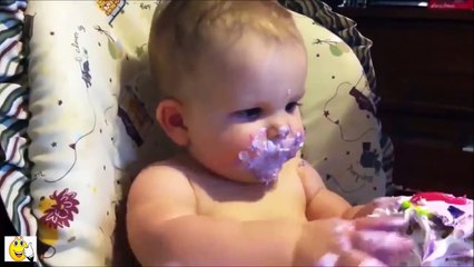 First Birthday Cake   Best Baby s First Cake Compilation 2016   (Funny Baby Videos)