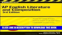 Collection Book CliffsNotes AP English Literature and Composition, 3rd Edition (Cliffs AP)