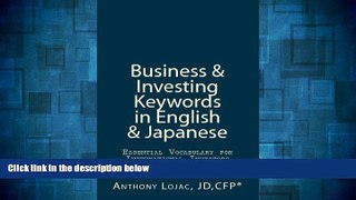 READ FREE FULL  Business And Investing Keywords In English And Japanese: Essential Vocabulary For