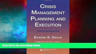 Must Have  Crisis Management Planning and Execution  READ Ebook Online Free