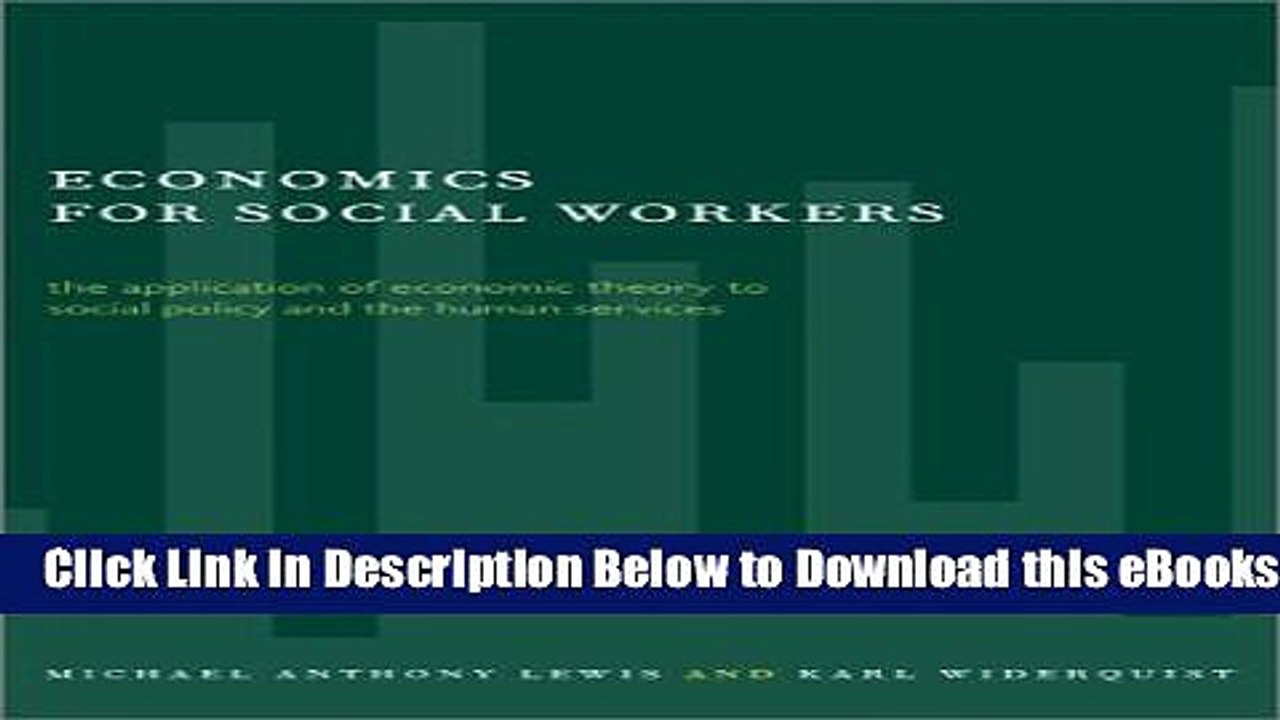 [Reads] Economics for Social Workers Online Books