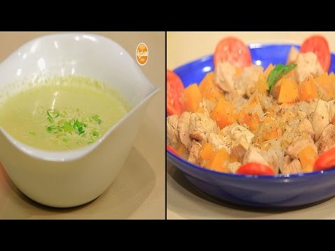 صدور دجاج بالقرع - شوربة الكرات - شرائح الطماطم بالجبنة | اتفضلوا عندنا حلقة كاملة