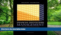 Big Deals  Financial Institutions Management: A Risk Management Approach, 8th Edition  Best Seller