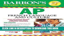 New Book Barron s AP French Language and Culture with MP3 CD (Barron s AP French (W/CD))