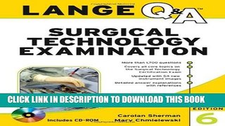 New Book Lange Q A Surgical Technology Examination, Sixth Edition (Lange Q A Allied Health)