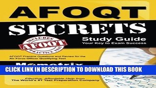 New Book AFOQT Secrets Study Guide: AFOQT Test Review for the Air Force Officer Qualifying Test