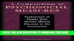 [PDF] A Compendium of Psychosocial Measures: Assessment of People with Serious Mental Illness in