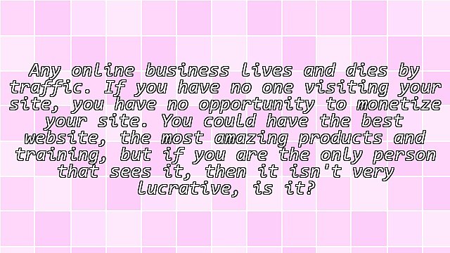 Learn 3 Slick Ways To Generate Traffic Using Only Free Methods