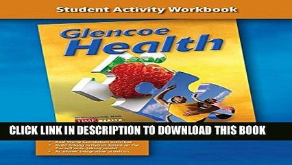 New Book Glencoe Health, Student Activity Workbook