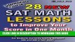 New Book 28 New SAT Math Lessons to Improve Your Score in One Month - Intermediate Course: For