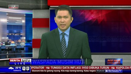 BMKG: Hujan Intensitas Sedang Guyur Jakarta