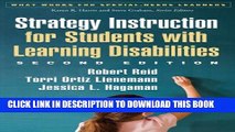 New Book Strategy Instruction for Students with Learning Disabilities, Second Edition (What Works