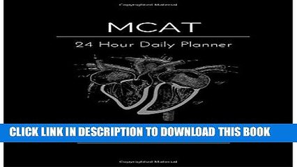 [PDF] MCAT: A 24 Hour Daily Planner Agenda Full Colection