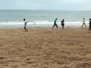 Foot Plage Casa Maroc