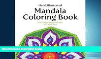 Enjoyed Read Hand Illustrated Mandala Coloring Book