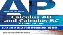 Collection Book Preparing for the AP Calculus AB and Calculus BC Examinations