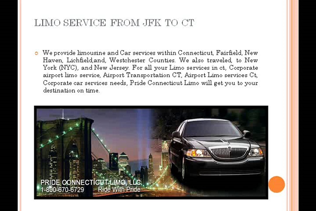 limo service from jfk to ct