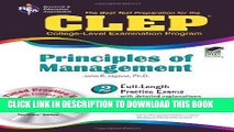 Collection Book CLEP Principles of Management w/ CD-ROM (CLEP Test Preparation)